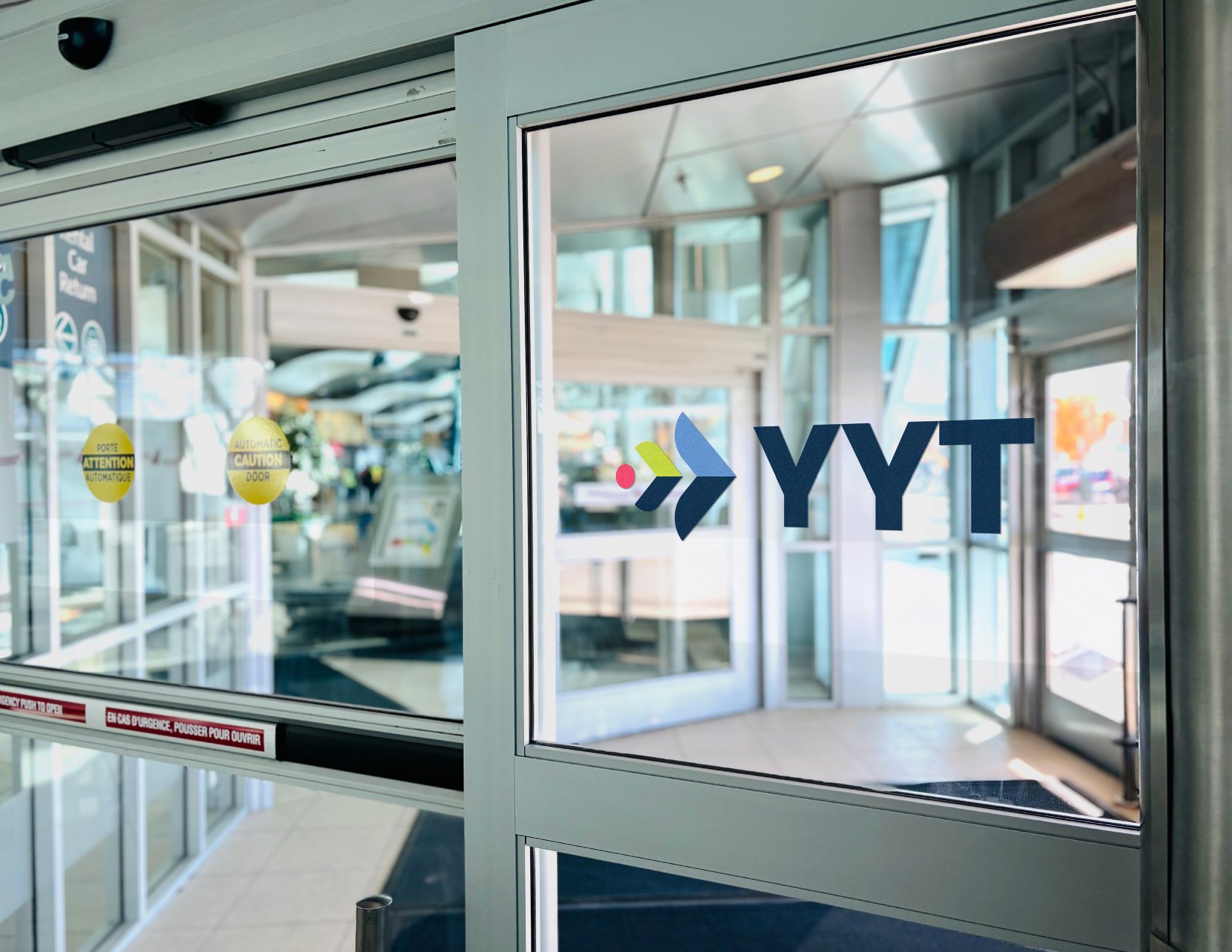 Terminal entrance